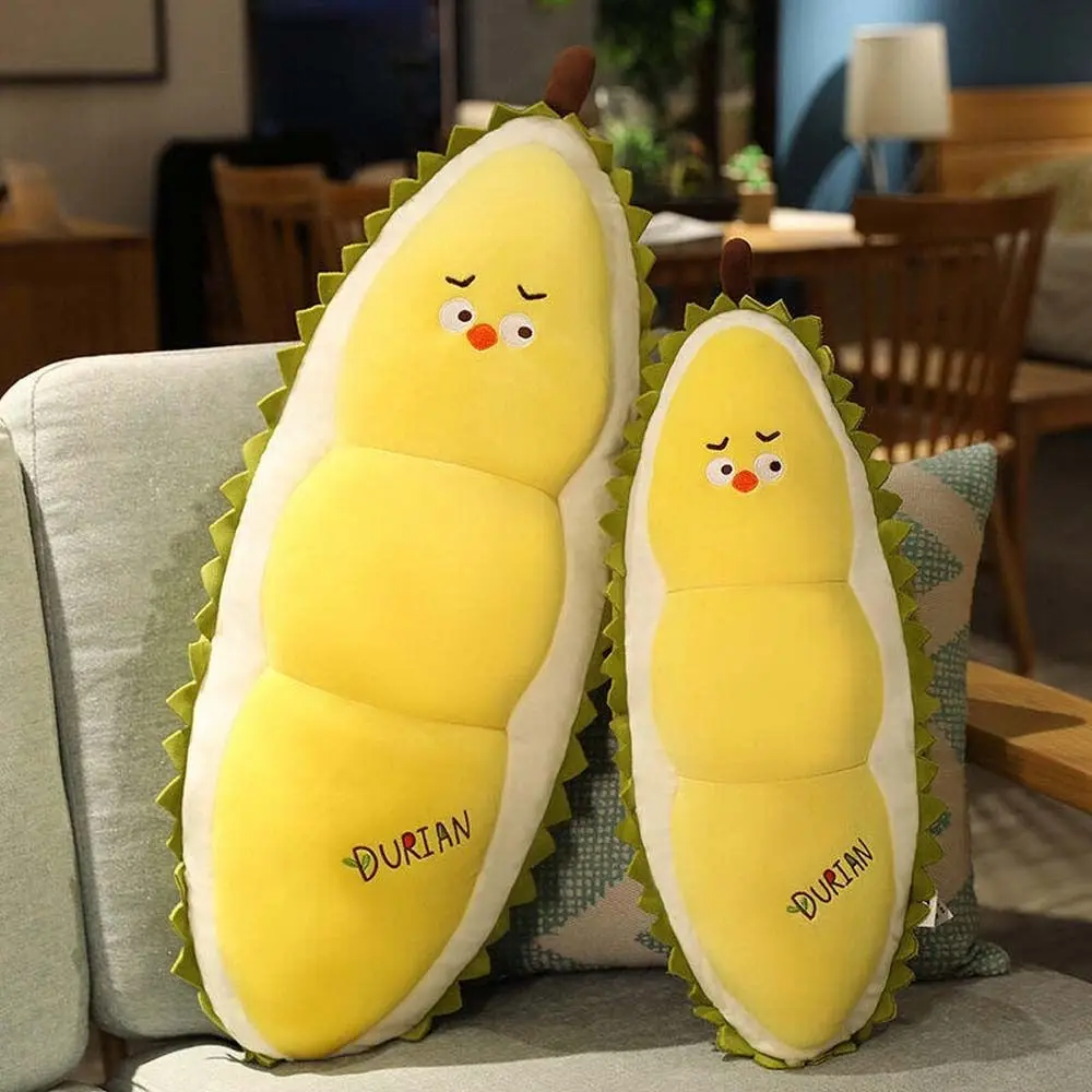 

Yellow Chick Home Decoration Plush Pillow Funny Food Plushie Plush Doll Fruit Plush Toys Durian Stuffed Toys Stuffed Fruit Doll