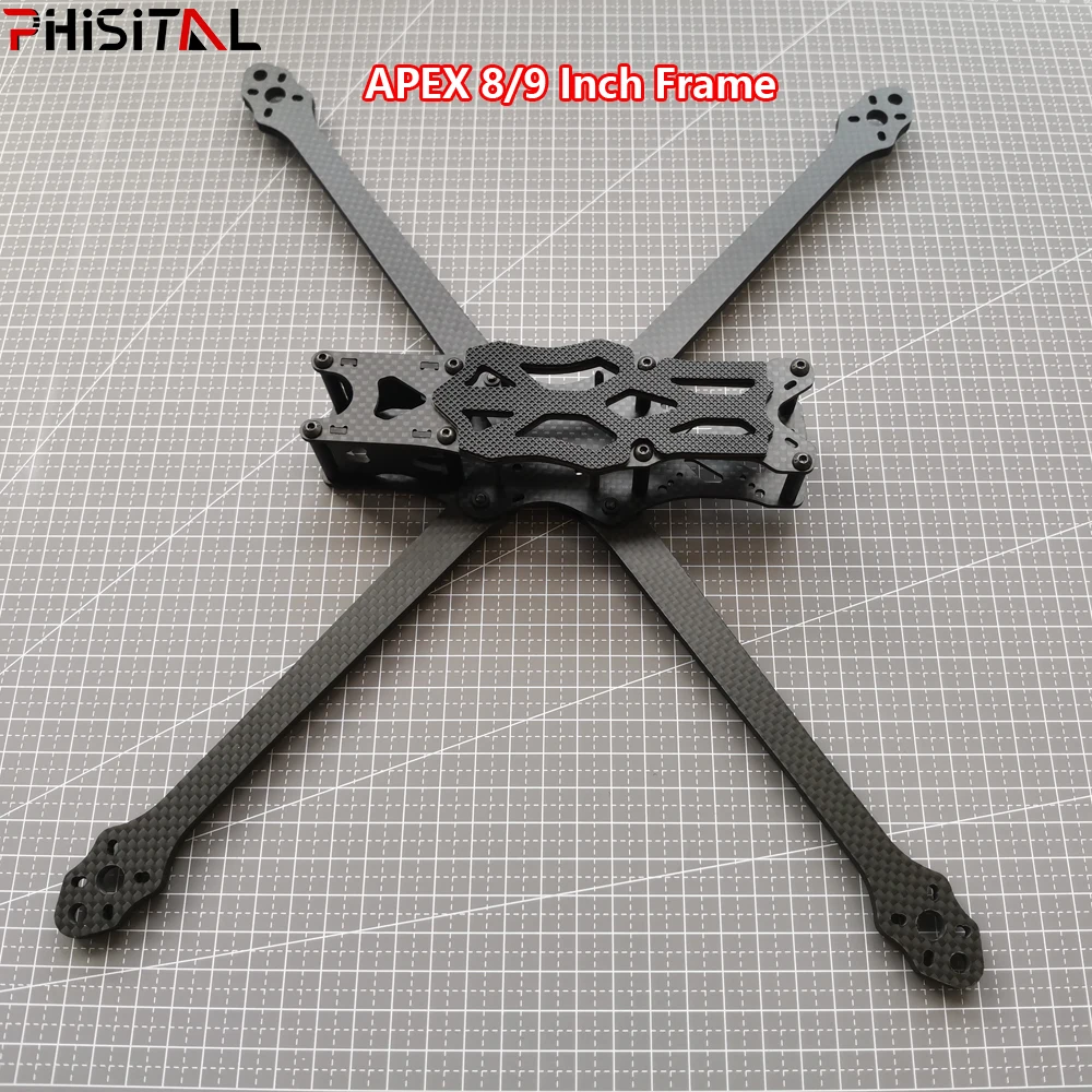 APEX HD Version 8Inch 362mm/ 9Inch 390mm Carbon Fiber Quadcopter long range Frame Kit For FPV Freestyle Racing Drone DIY parts