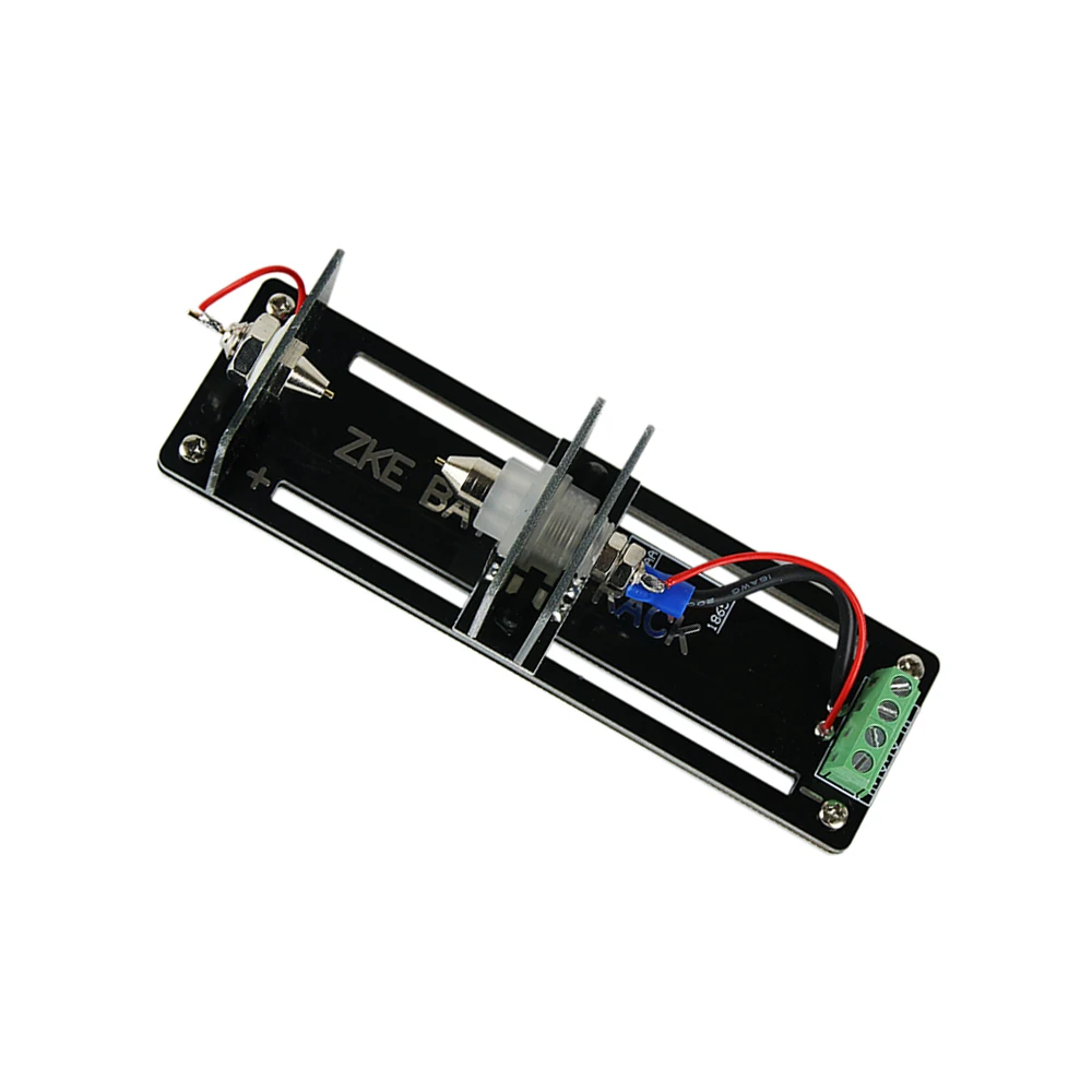 4 Wire Battery Resistance Capacity Test Stand Cell Holder for 18650 26650 21700 AAA Cell Capacity Test 10A Battery Test Stand