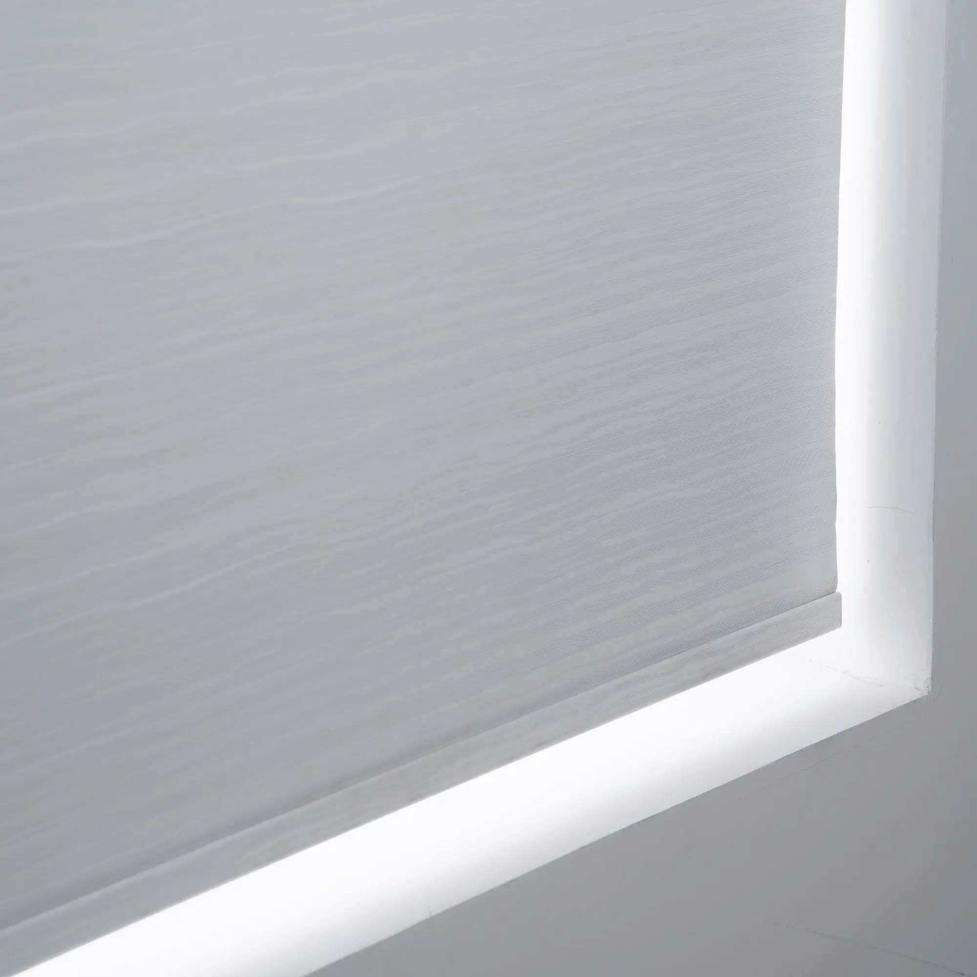 Custom Superior Quality Polyester Wireless  Smart Google WiFi App Control Stop Free Roller Blinds For House view 4