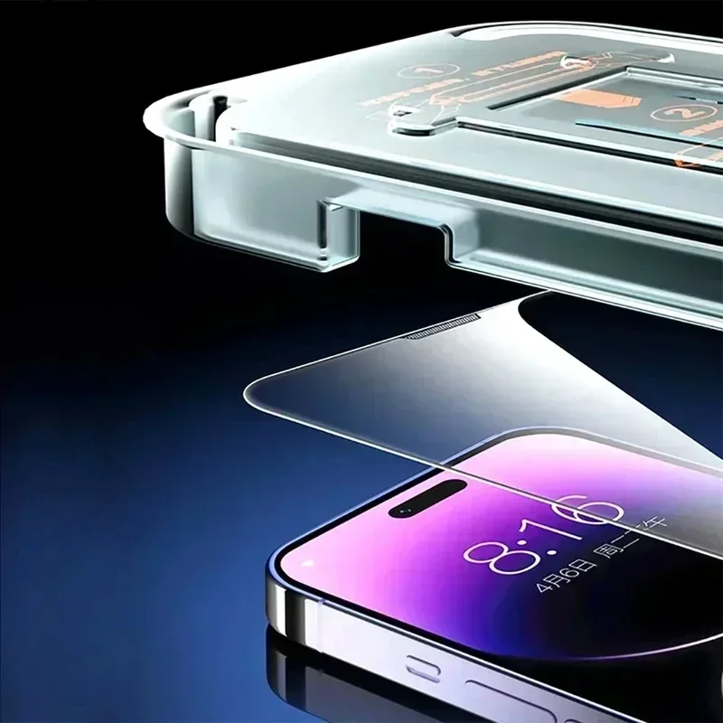 3 Buah Pelindung Layar Kaca Tempered Bebas Debu untuk OPPO Find X8 X5 Pro X3 Lite Kit Pemasangan Film Anti Ledakan