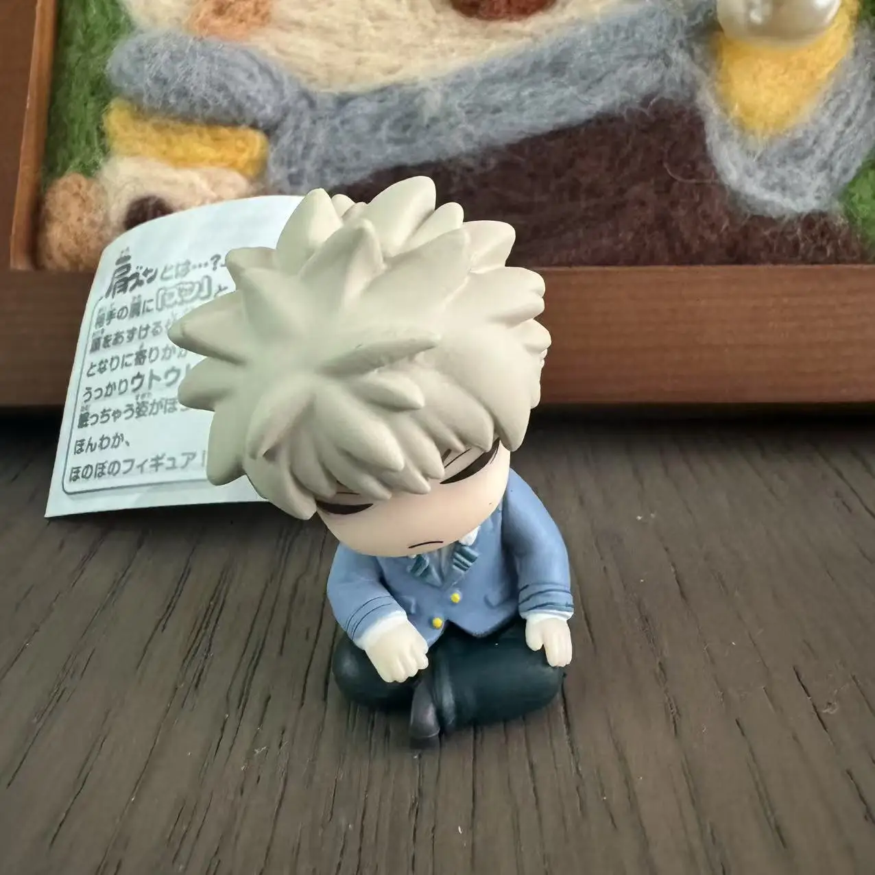 ของแท้ Gacha Scale รุ่น My Hero Academia Midoriya Katsuki Todoroki ไหล่ไหล่ Sleep Series Action Figure ของเล่น