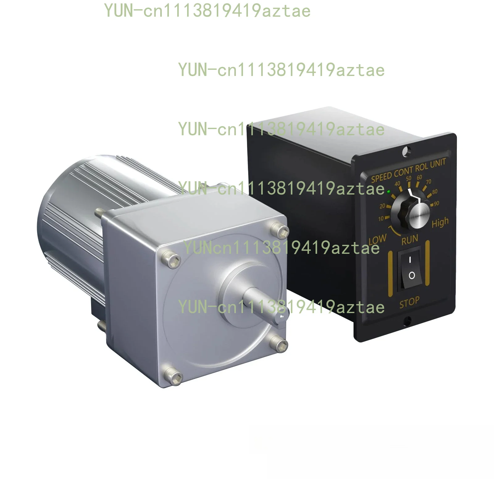90w 90mm  AC Gear Motor Variable Speed Controller Industrial Automation Power