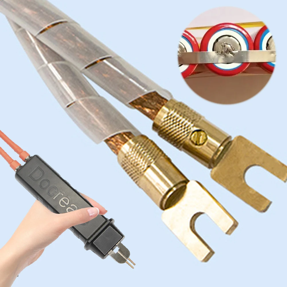 Integrated Type Spot Welding Pen Auto Trigger Handheld Mini Portable Spot Welder DIY Battery Spot Welder Pen DIY 18650 Battery