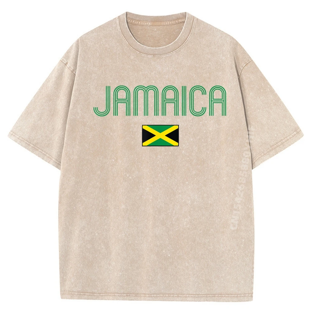 

Флаг Ямайки, ямайский винтажный спортивный сувенир с возвратом, футболка с графическим рисунком, мужские топы, мягкая мытая футболка в винтажном стиле
