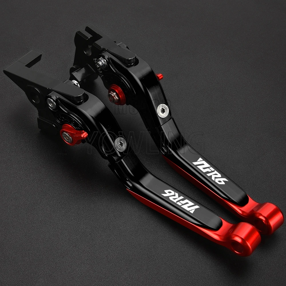 

For YAMAHA YZFR6 YZF-R6 YZF R6 2021 2022 2023 2024 2025 Adjustable Folding Clutch Lever Brake Lever Set Accessories Handle Lever
