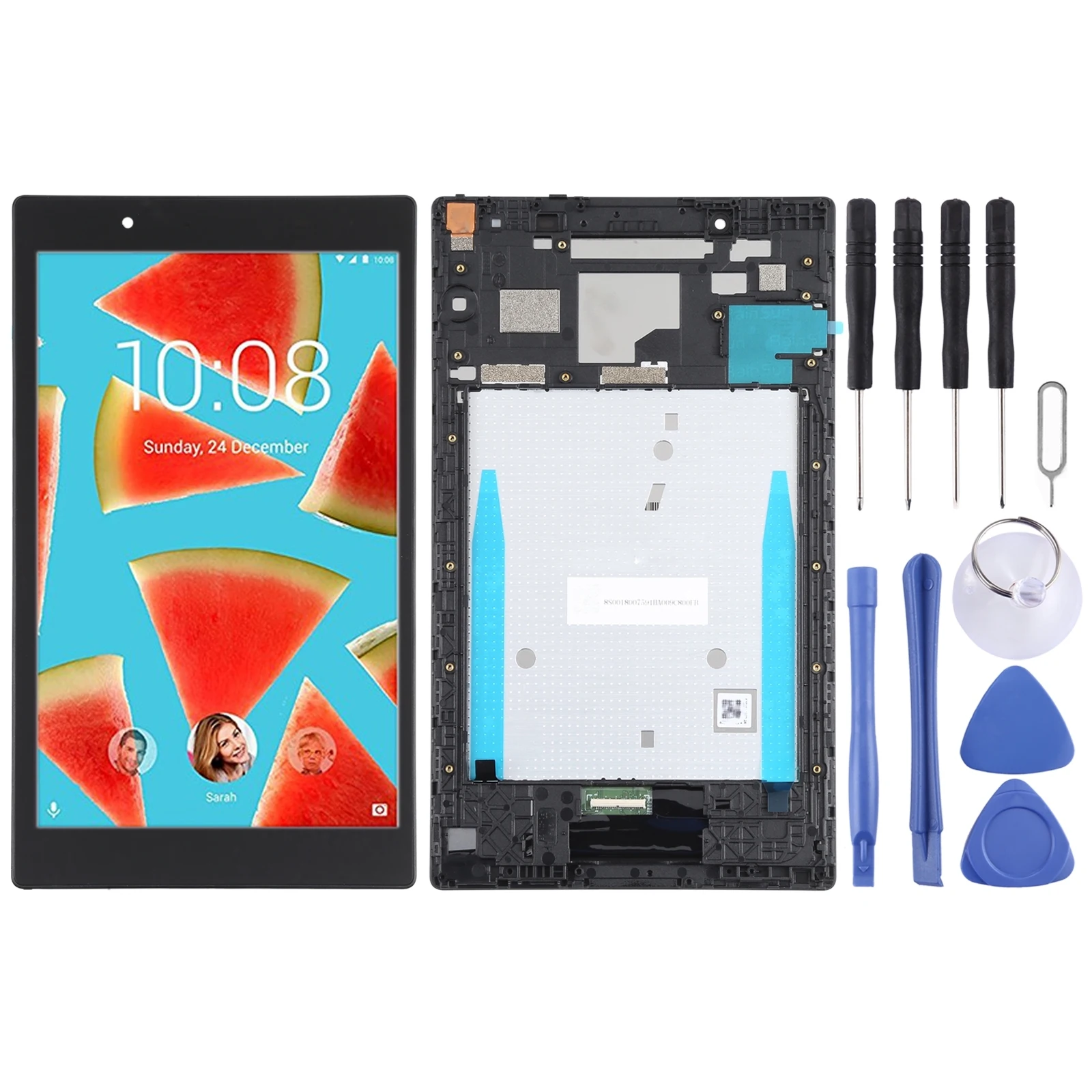 OEM LCD Screen for Lenovo Tab 4 (8 inch) TB-8504, TB-8504X, TB-8504F, TB-8504N Digitizer Full Assembly with Frame