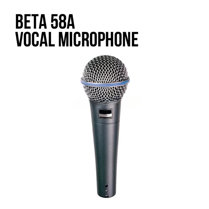 Beta 58A Professional Dynamic Microphone for Vocal/Instrument Application