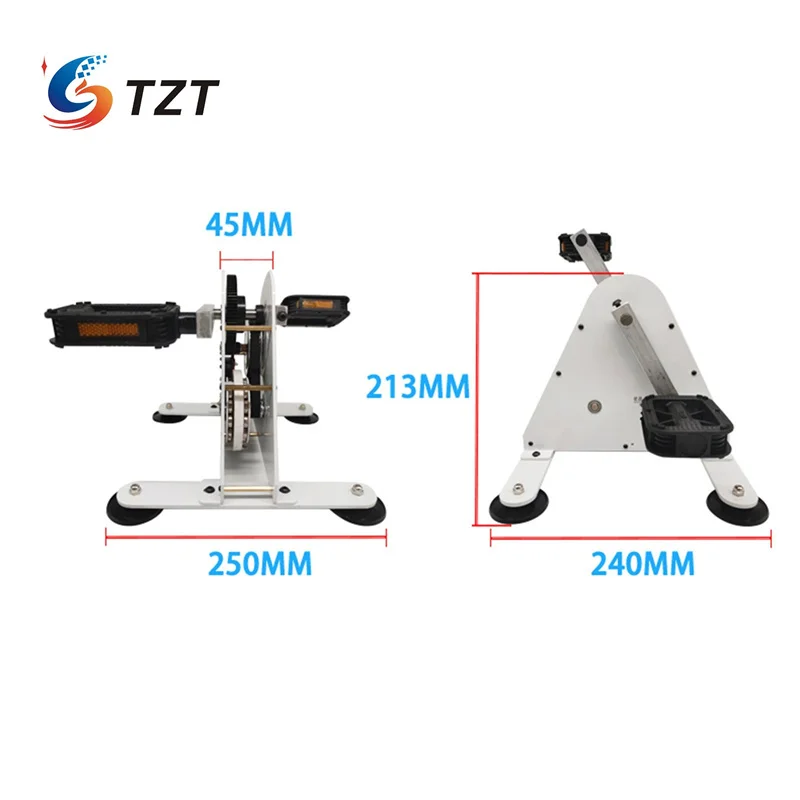 TZT 50W/100W Pedal Generator Portable Pedal Power Generator Fitness Gear with Two USB Ports for Charging