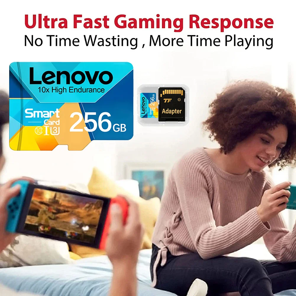 Lenovo 256GB Micro SD Card TF - Gaming Console Mario ulasan dan harga