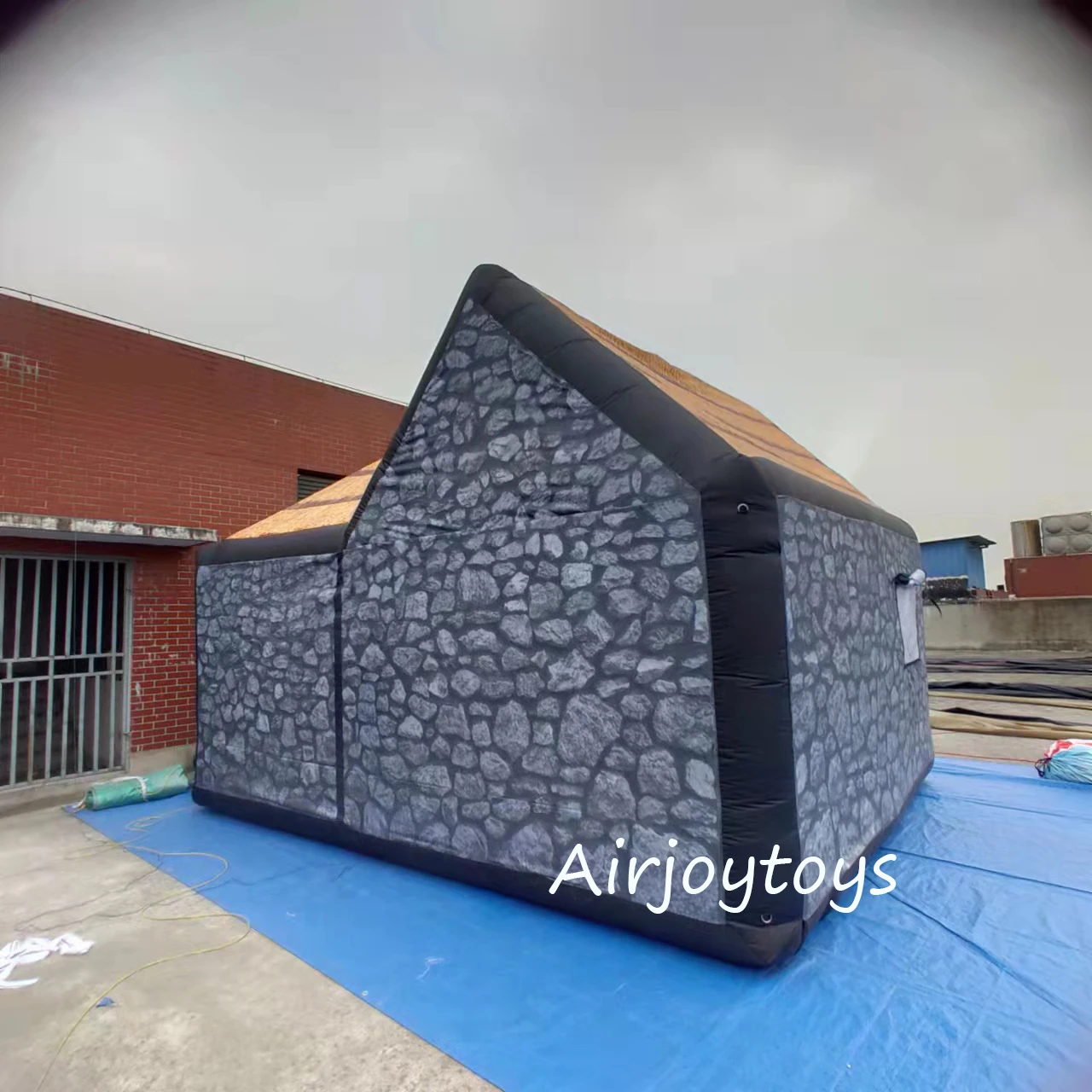 التجارية 6x4 متر نفخ حانة بار ، في الهواء الطلق حفلة نفخ حانة خيمة مورديرن نفخ ملهى ليلي منزل لاستخدام الحديقة