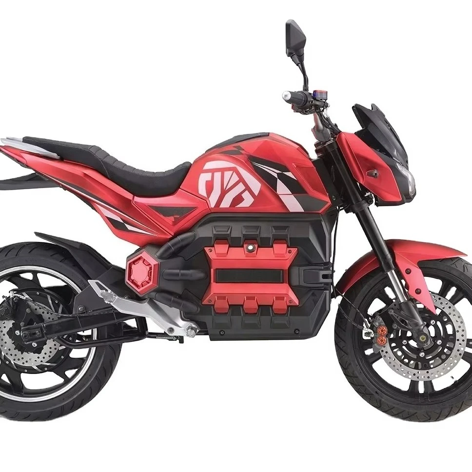 bssTaiyi Automotive Latest Design Electric Racing and Tourist Motorcycle Scooter E-Odin 6000W 72V 100AH Maximum Speed 100 km/h