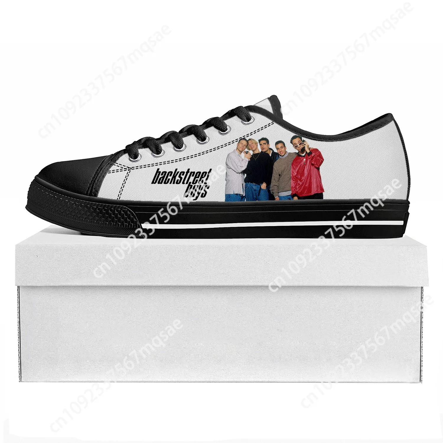 

Backstreet Boys Pop Band Bsb Fashion Low Top High Quality Sneakers Mens Womens Teenager Canvas Sneaker Couple Shoes Custom Shoe