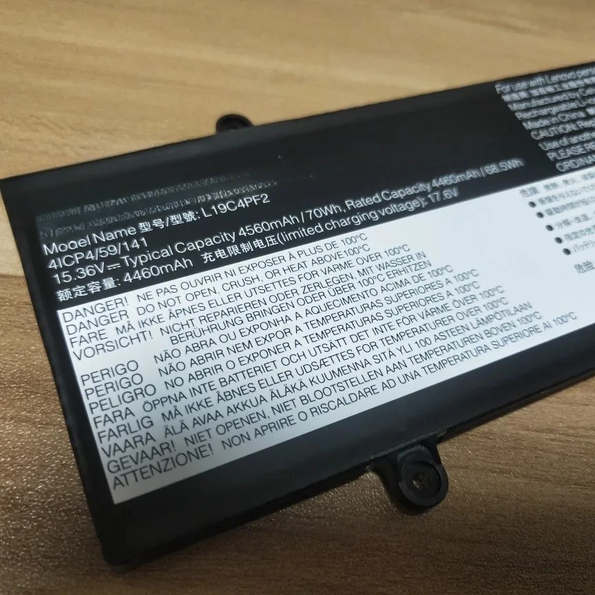 15436V 560mAh L19C4PF2 L19M4PF2 Laptop Battery for Lenovo Yoga 7-15IMH05 S750-15 Notebook Battery