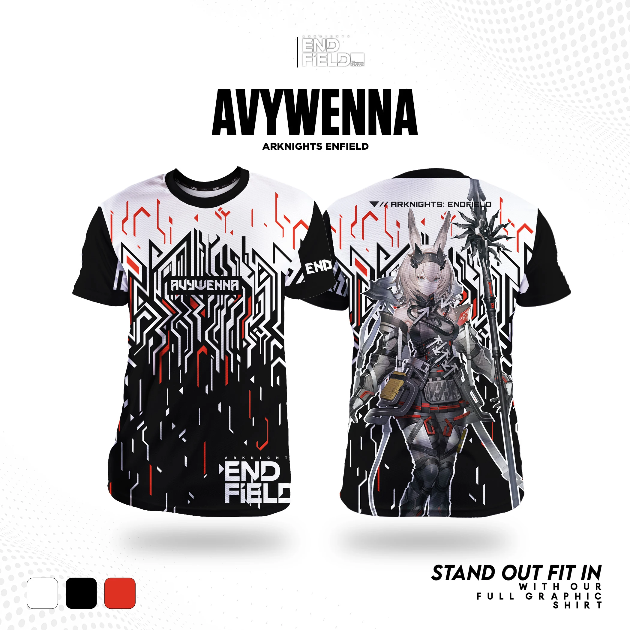 

New Game Arknights Endfield Role Playing T-shirt 3D Avywenna Print Kid Anime Tees Summer Men Women Harajuku Short Sleeve Y2k Top