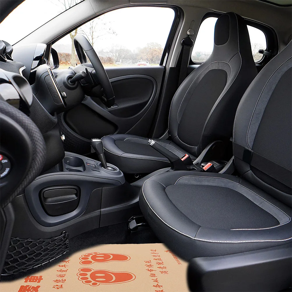 

50Pcs Paper Floor Mats for Cars Disposable Waterproof Car Interior Protectors Heavy Duty Fit All Vehicle Types Easy Replace