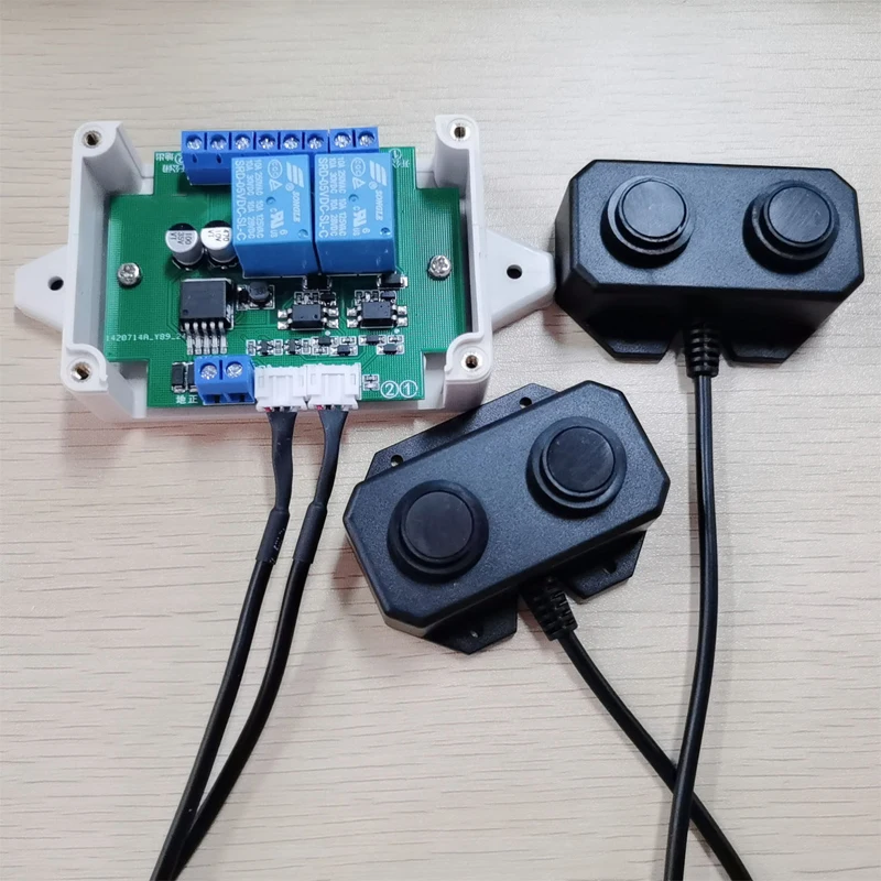 1PCS DC9-24V 2-in-1 Ultrasonic Ranging Sensor Module  Anti-Drop/Obstacle Avoidance w Reverse Polarity Protection​ for RC Robot