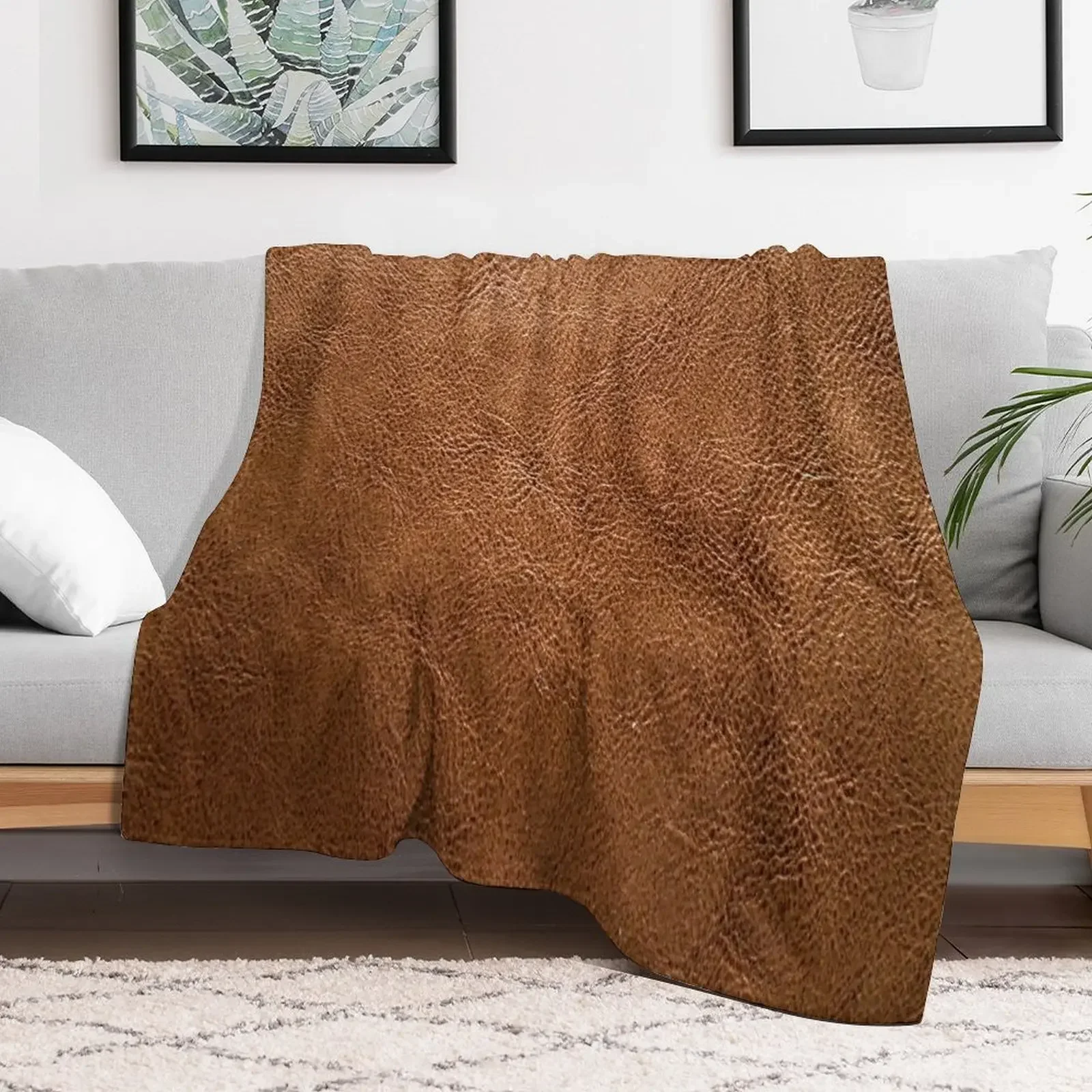 

Beautiful Pu Leather Maribu Leather Throw Blanket Luxury Throw Heavy Loose for winter Blankets