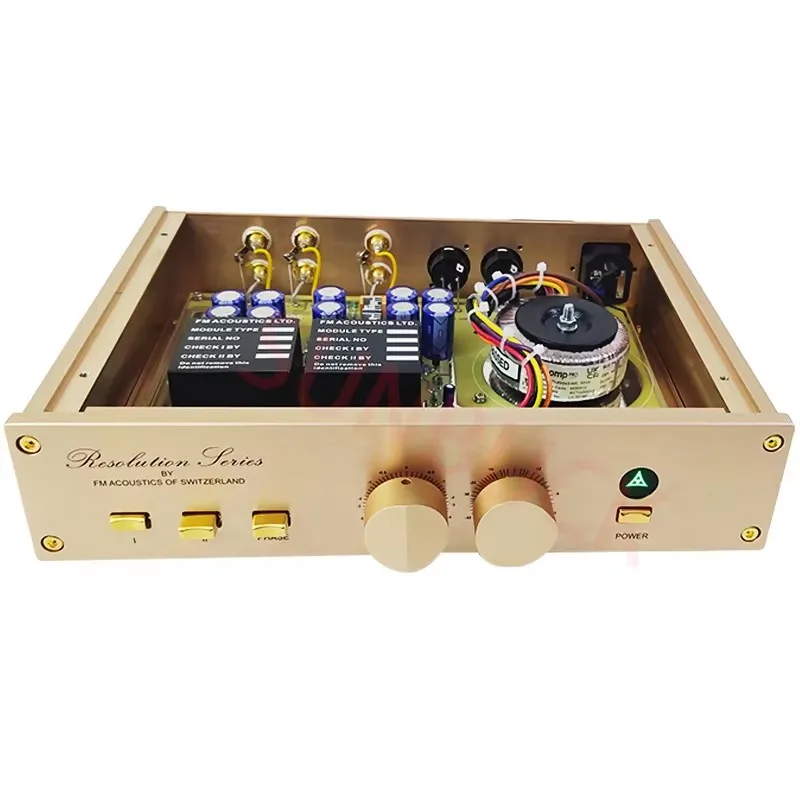 SUNBUCK スイス FM255 RCA バランス XLR プリアンプ シングルエンド HIFI プリアンプ A1000 FM711 FM300A アンプオーディオ用