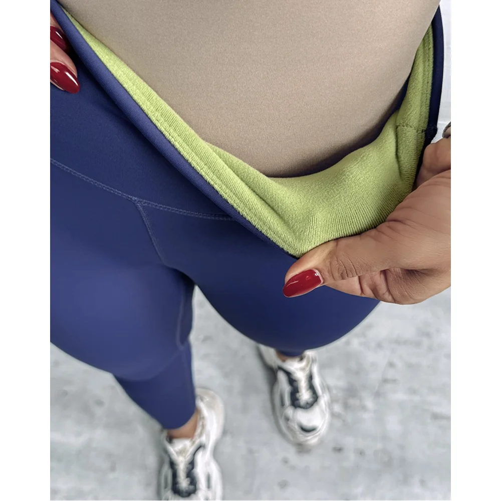Winter Women ShapeLift Fleece Lined Active Pants Thick Soft Tummy Control Termal Shaping Leggings for Warm Winter Daily Outfits