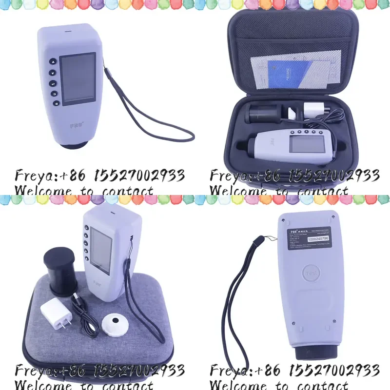 WR10 Portable Color Meter Digital Colorimeter 8mm Aperture Color Difference