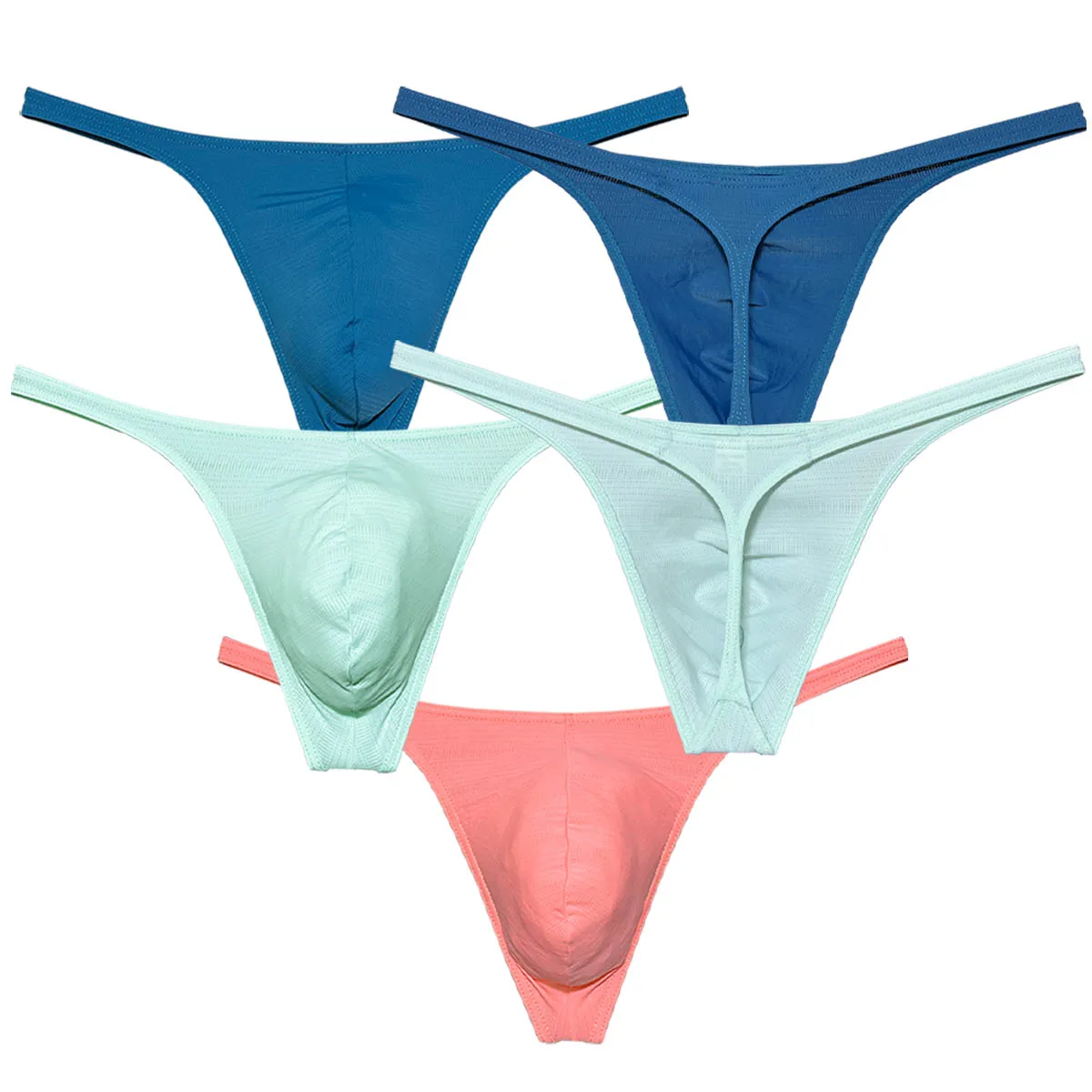 

Men's Ultrathin Thong T-back Underwear Men G-String Underwear Sexy Low Rise Bikini Briefs Breathable Tangas Brazilian Underpants