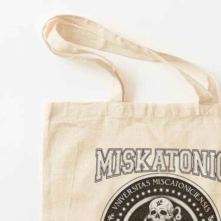 Miskatonic - Azhmodai 2019 حمل حقيبة حقائب مخصصة حمل حقيبة قماش حمل حقيبة الرجال أكياس عربة التسوق