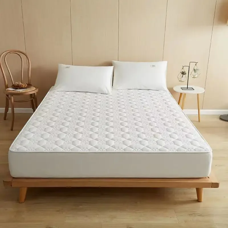 Anti Dust Mite Quilted Mattress Cover Single King Size Customized All-inclusive Bed Protector Cover Not Including Pillowcase