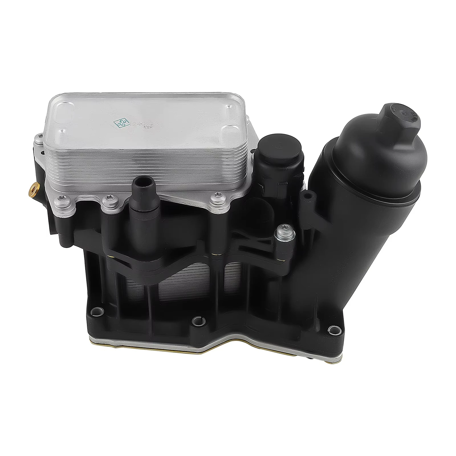 11428507697 Engine Oil Cooler Housing for BMW F20 F21 F22 F23 F45 F46 F30 F31 F34 F32 F33 F36 F10 F11 G30