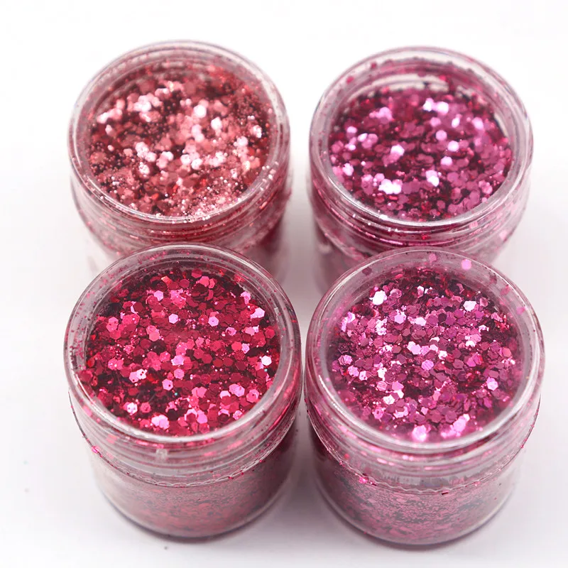 4-5 Cans of Nail Dipping Powder Mermaid Sequin Set Starry DIY Small Jewelry Pigment Powder Flakes for Gel Nail Polish Decoration