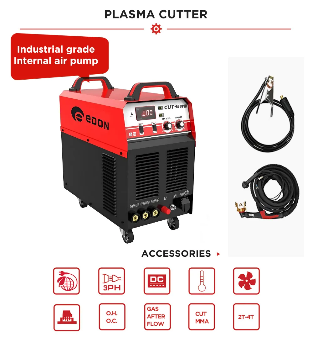 CUT-100P Industrial Grade Internal air Pump Plasma Cutting Machine Plasma Cutter