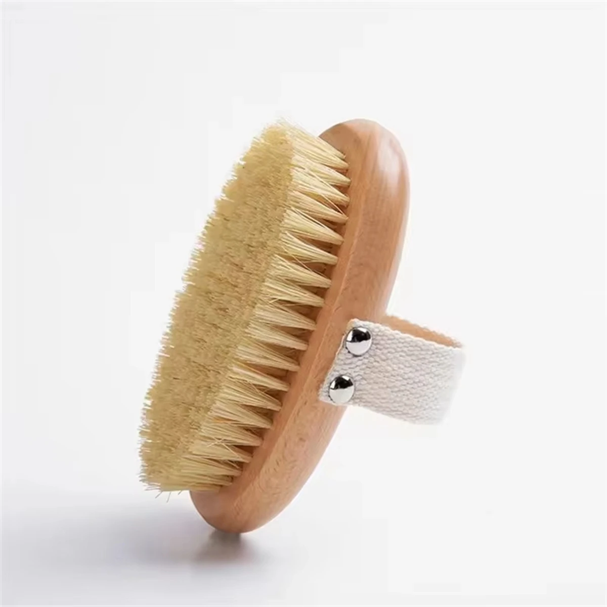 

SPA Wooden Body Brush Natural Sisal Organic Dry Skin Body Brush Bamboo Wet Back Shower Brushes Exfoliating Bathing Brush