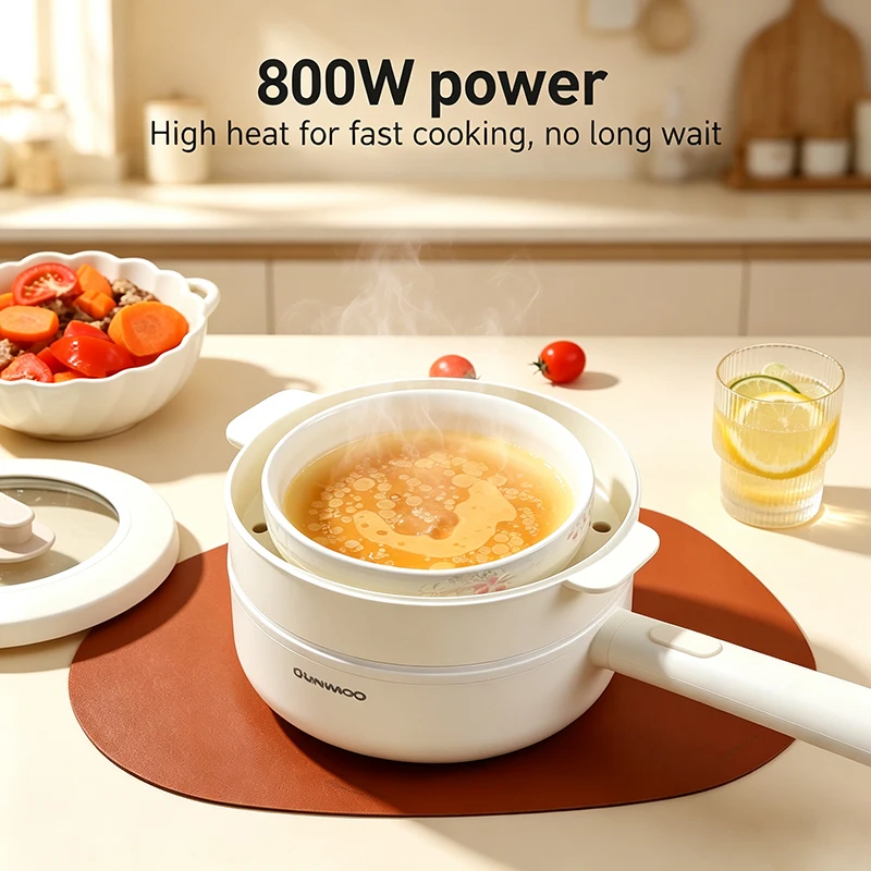 DAEWOO 2062C Multi Functional Electric Pot 2-level Thermal Electric Boiling Pot 2L Anti Dry Burning Household Small Electric Pot