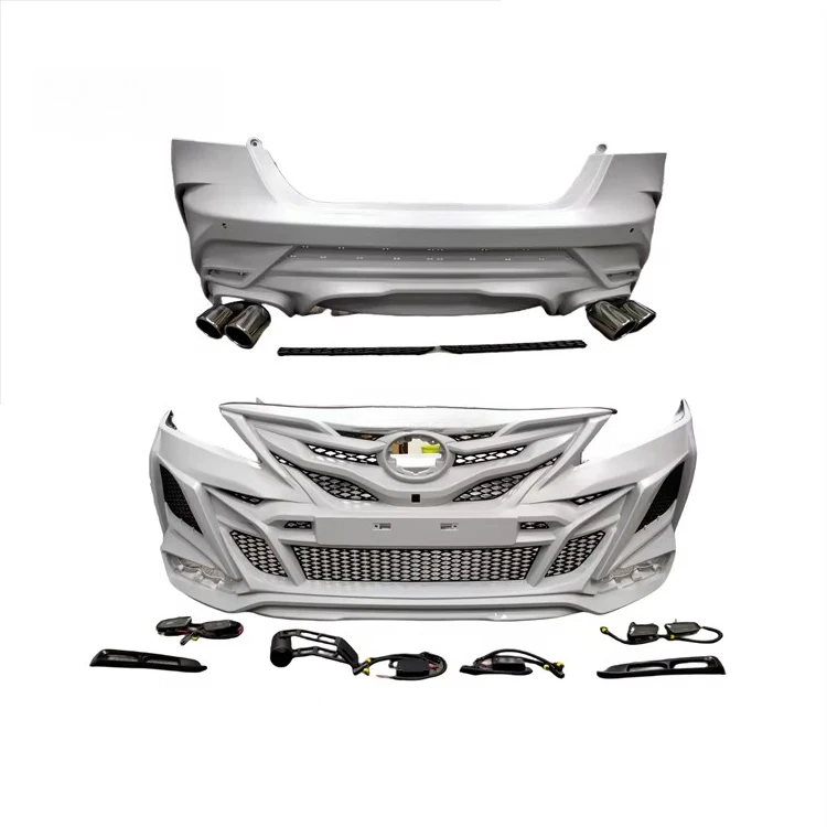 

PP High Quality Body Kit For 2018-2023 Toyota Camry Upgraded Khan-style Front Bumper And Rear Bumper Exhaust Injection Molding
