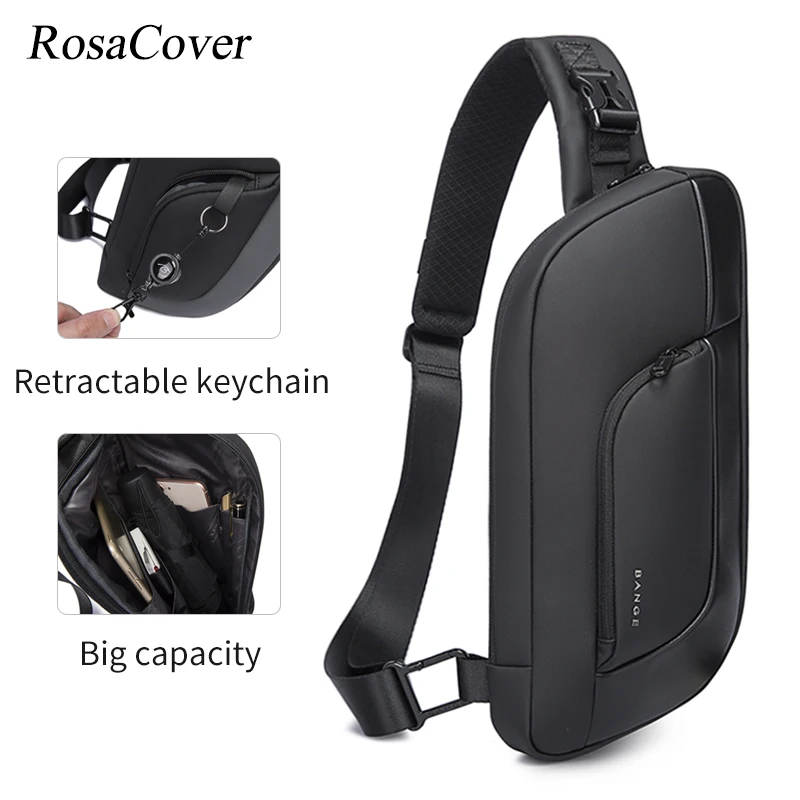 Men Chest Bag New Design korean Multifunction Waterproof Anti-stain Big Capacity Travel Portable Crossbody Bag Sling Bags