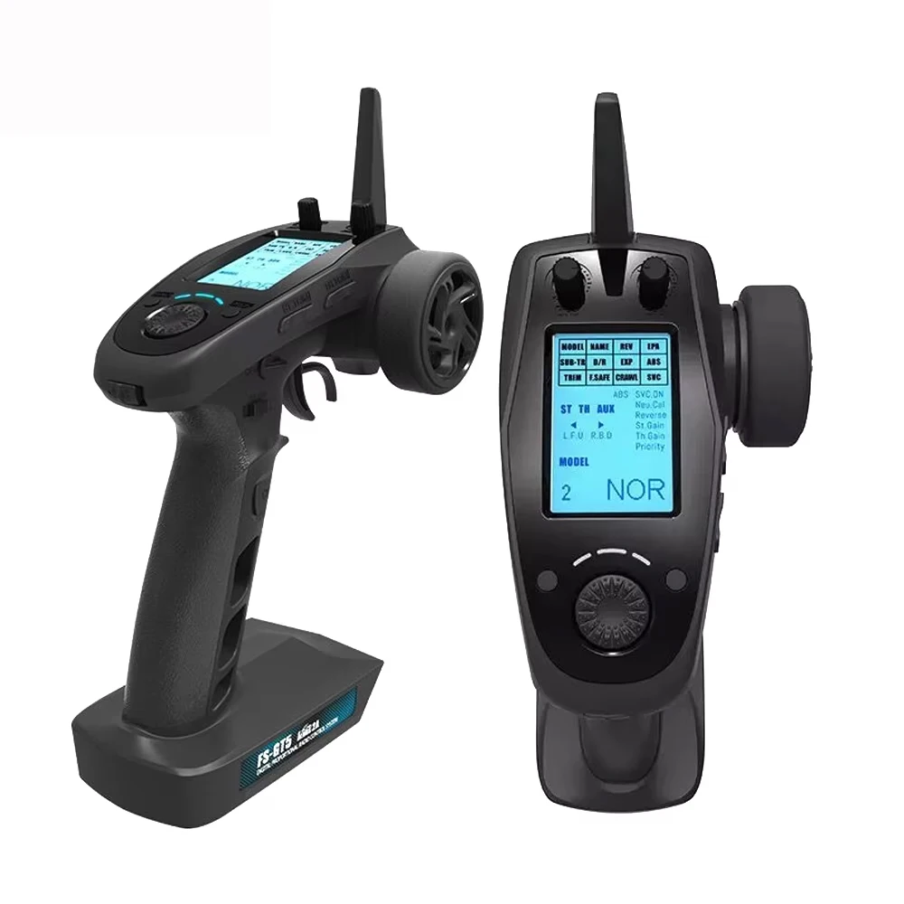 Transmissor de rádio FlySky FS-GT5 FS GT5 2.4G 6CH RC com receptor FS-BS6 6CH