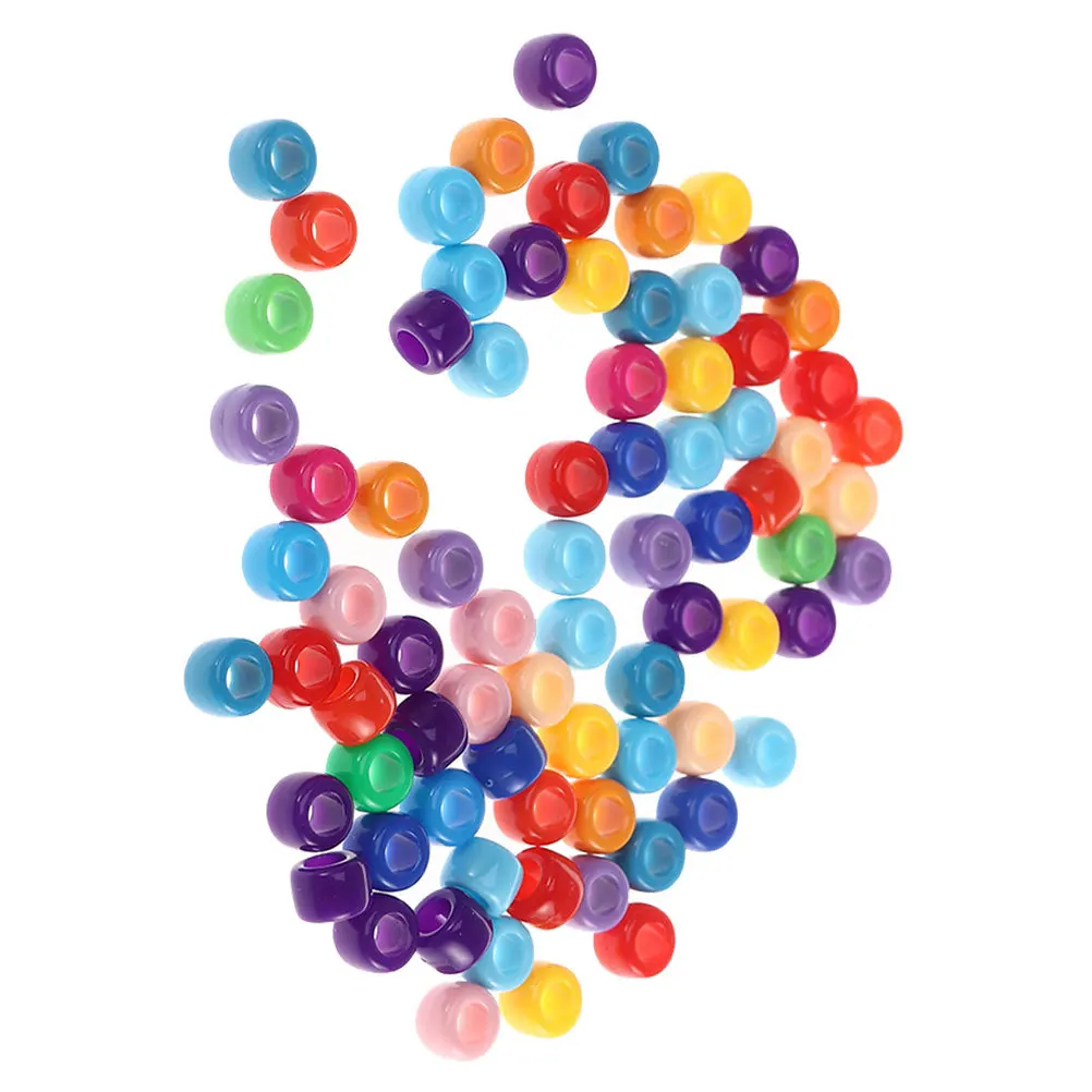 1000 peças contas para pulseiras fazer joias faça você mesmo colar multicolorido fofo decorativo