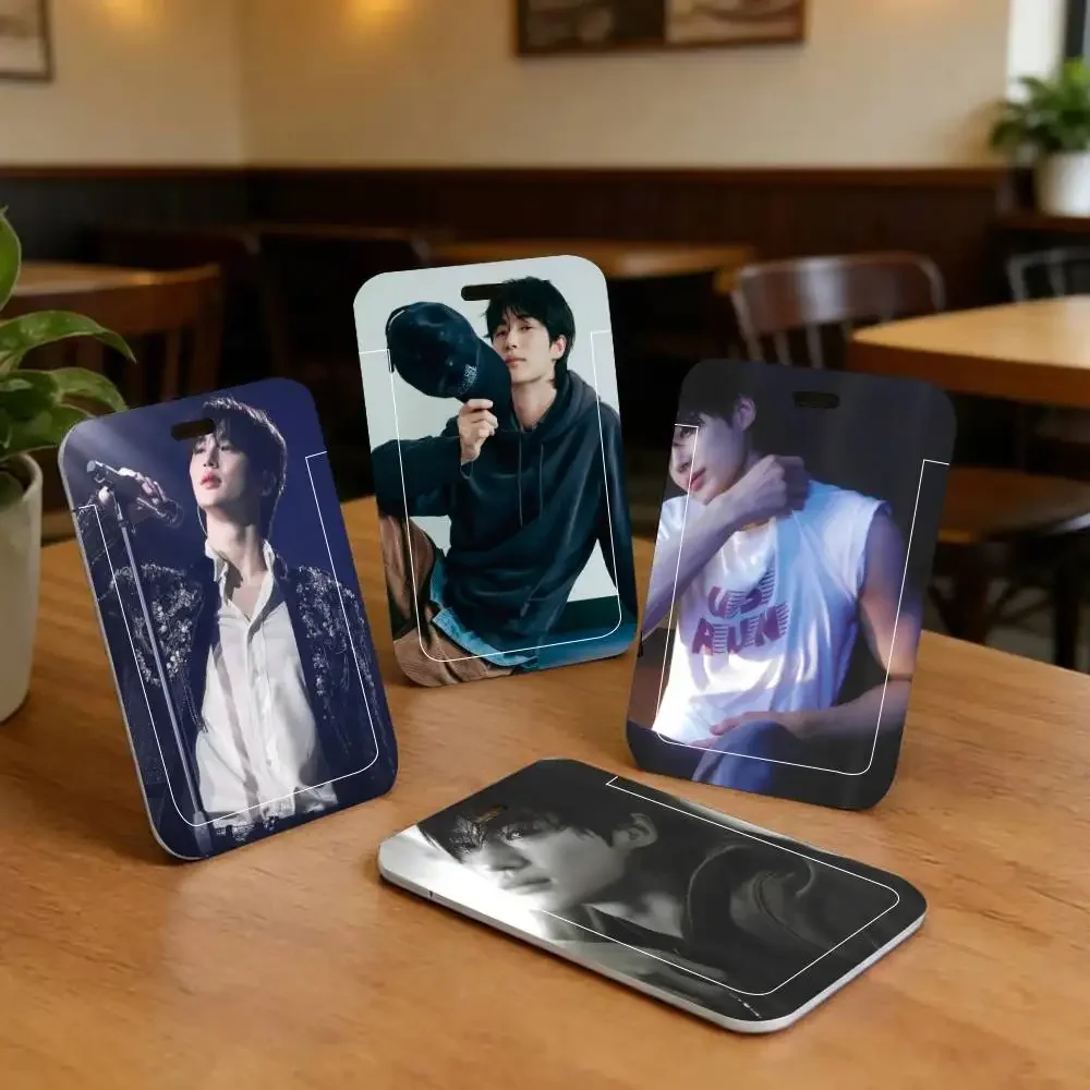 Byeon Woo-seok ID Card Holder Neck Strap Pendant Door Badge Holder Lanyards Keychain Work Credential
