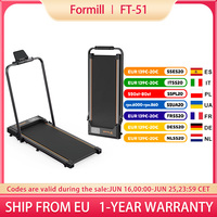 Formill FT-51 Walking Pad Treadmill, 2.5 HP Motor, LED Display, 265lbs Max. Load, 1-6km/h Speed,LED Display,200V, 50Hz