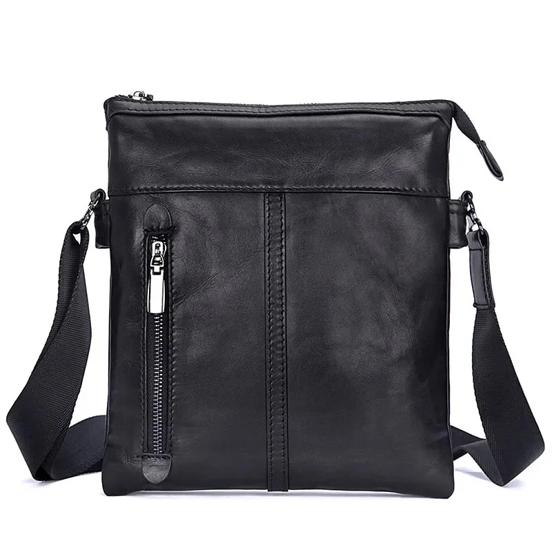 Imagem -03 - Bolsa de Ombro de Couro Genuíno Masculina Bolsa Tiracolo Mini Mochila Masculina Moda de Luxo Recém-chegados 2023