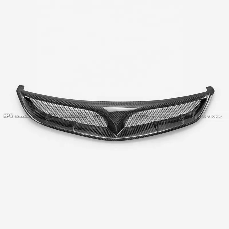 

ДЛЯ HONDA 2006-2011 FD2 Civic 4-дверная передняя решетка в стиле SEK из углеродного волокна