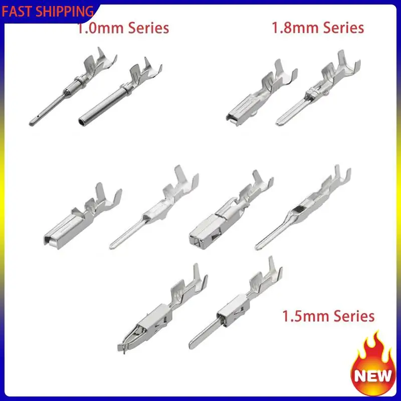 

Especial 680Pcs 1/1.5/1.8/2.2/2.8/3.5Mm Terminal Pins Wire Harness Pin Male Female Automotive Electrical Connector Kit Car Wire