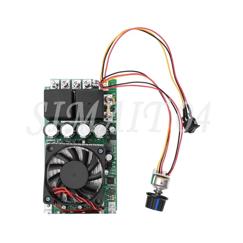 100A3000W PWM تيار مستمر نحى لوحة سرعة المحرك للبرمجة PLC التحكم جهد واسع DC10-50V