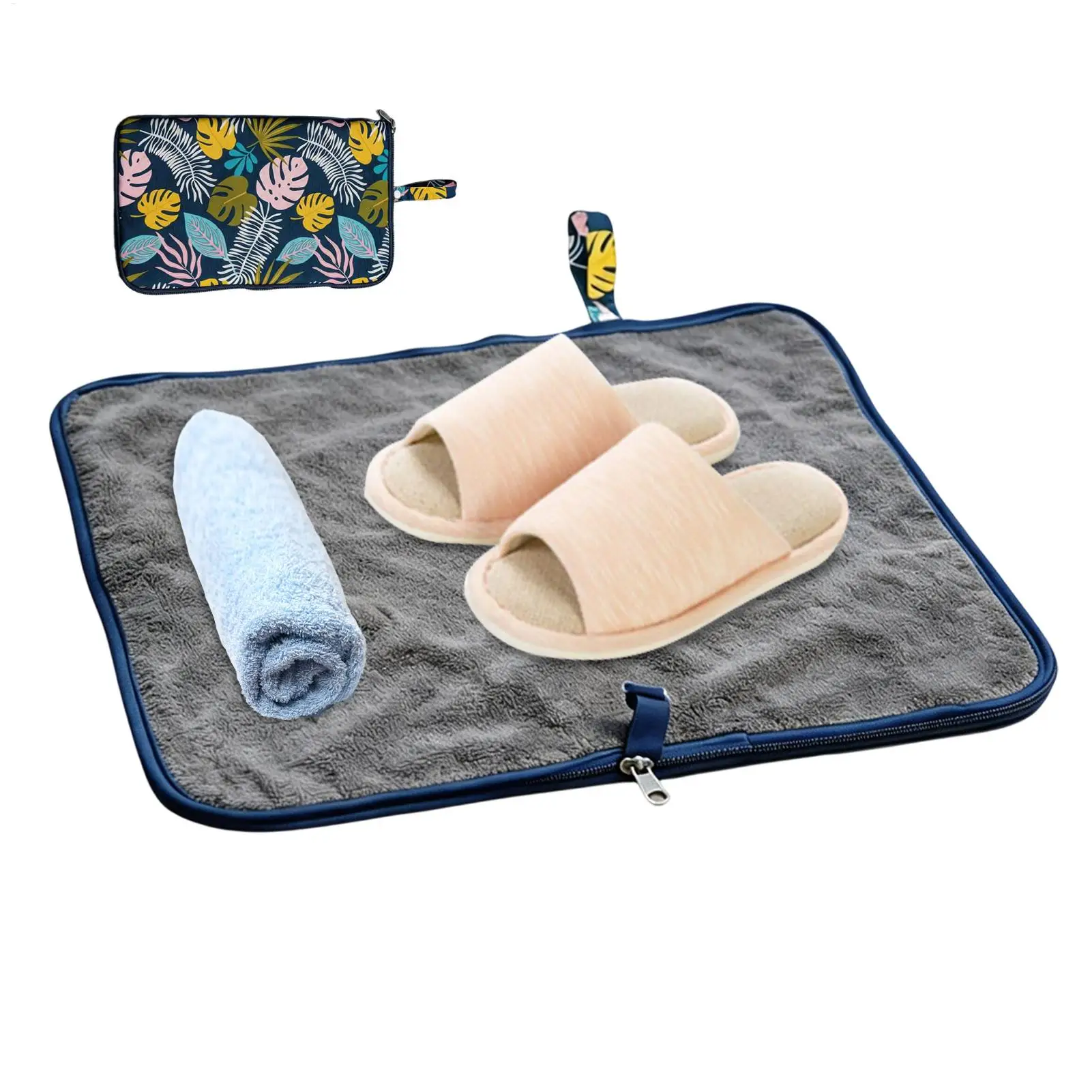Wet Bag For Gym Clothes With Zipper And Handle Pouch Built-in Towel Waterproof Wet Bag For Men Women Kids Teen Pool Boat Hiking