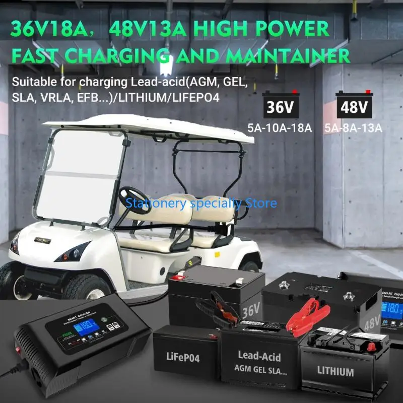 

P0RB Upgraded Automotive Battery For LiFePO4 Acid Batteries 36V 18A 48V