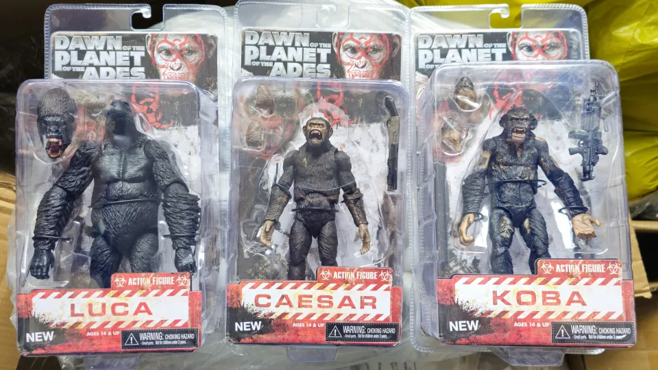 Rise of the Planet of the Apes Caesar Koba Luca Figure PVC