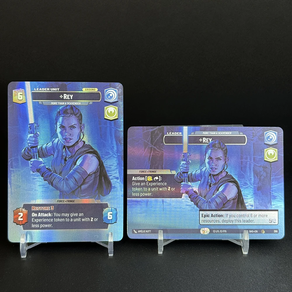 SWUD Proxy بطاقات الألعاب على الوجهين ظلال المجرة Cad Bane Rey Qi'ra Jabba the Hutt Gar Saxon Bo-Katan Kryze Bossk Hunter