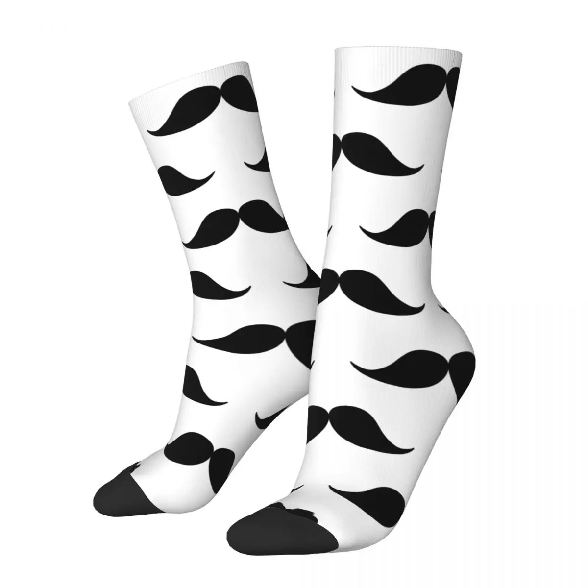 Cozy Women Men Socks Cartoon Mustache Accessories Super Soft beard Graphic Socks All Seasons