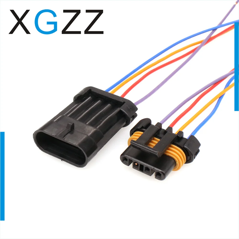 12186568 Male Female 12186271 Automotive Oxygen Sensor Waterproof Plug Automotive Connector Wire Harness Plug