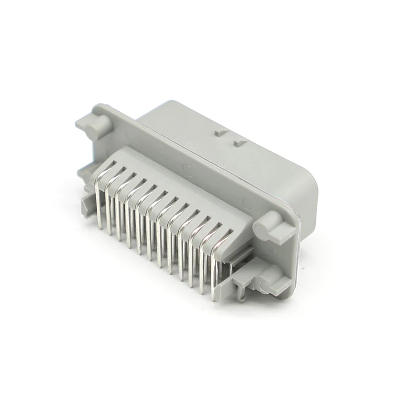 776163-4 Grau 35pin 90 °   Winkel PCB Montagekopf ECU Controller Factory Automotive Stecker wasserdicht